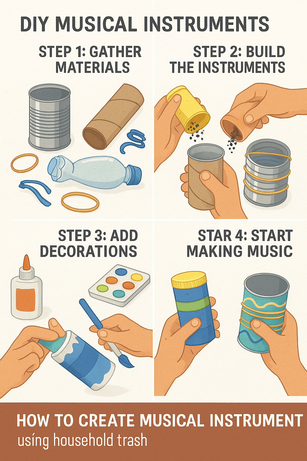 step by step